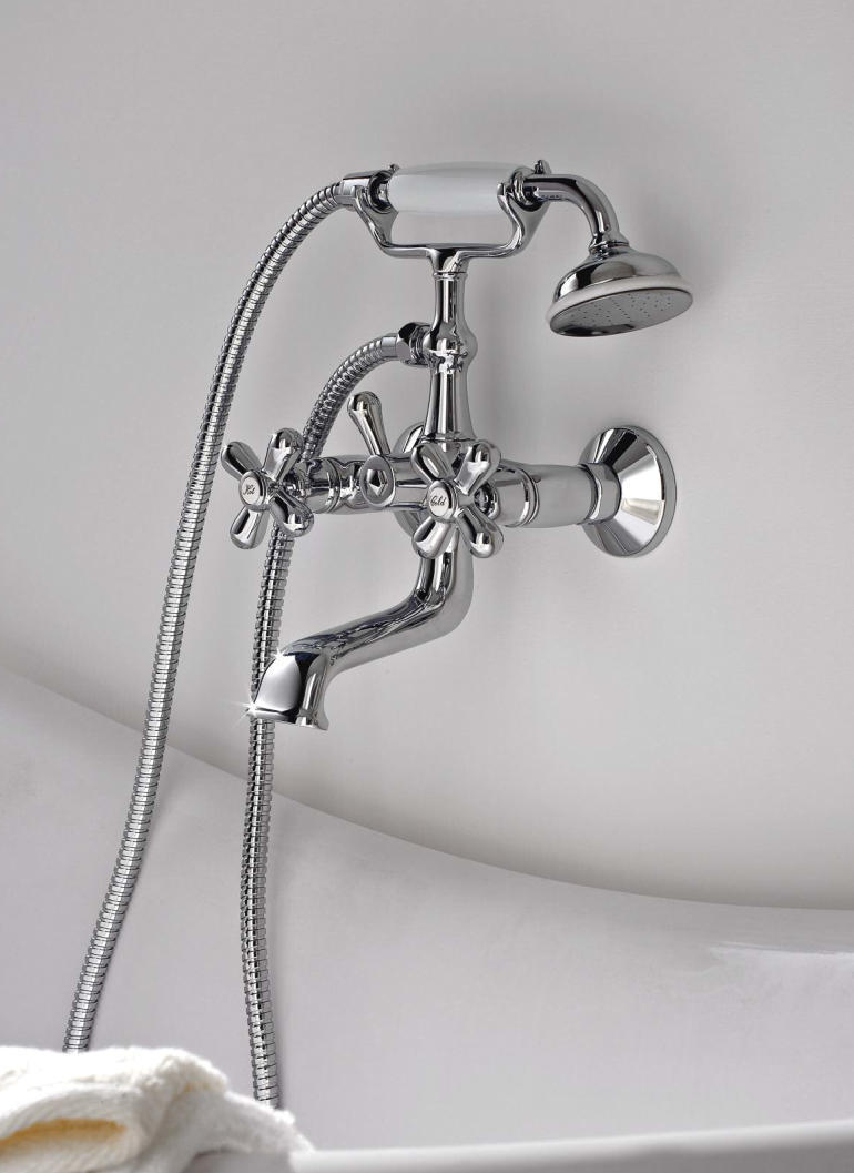 Wanne/Brause Armatur A.P. - Romantica