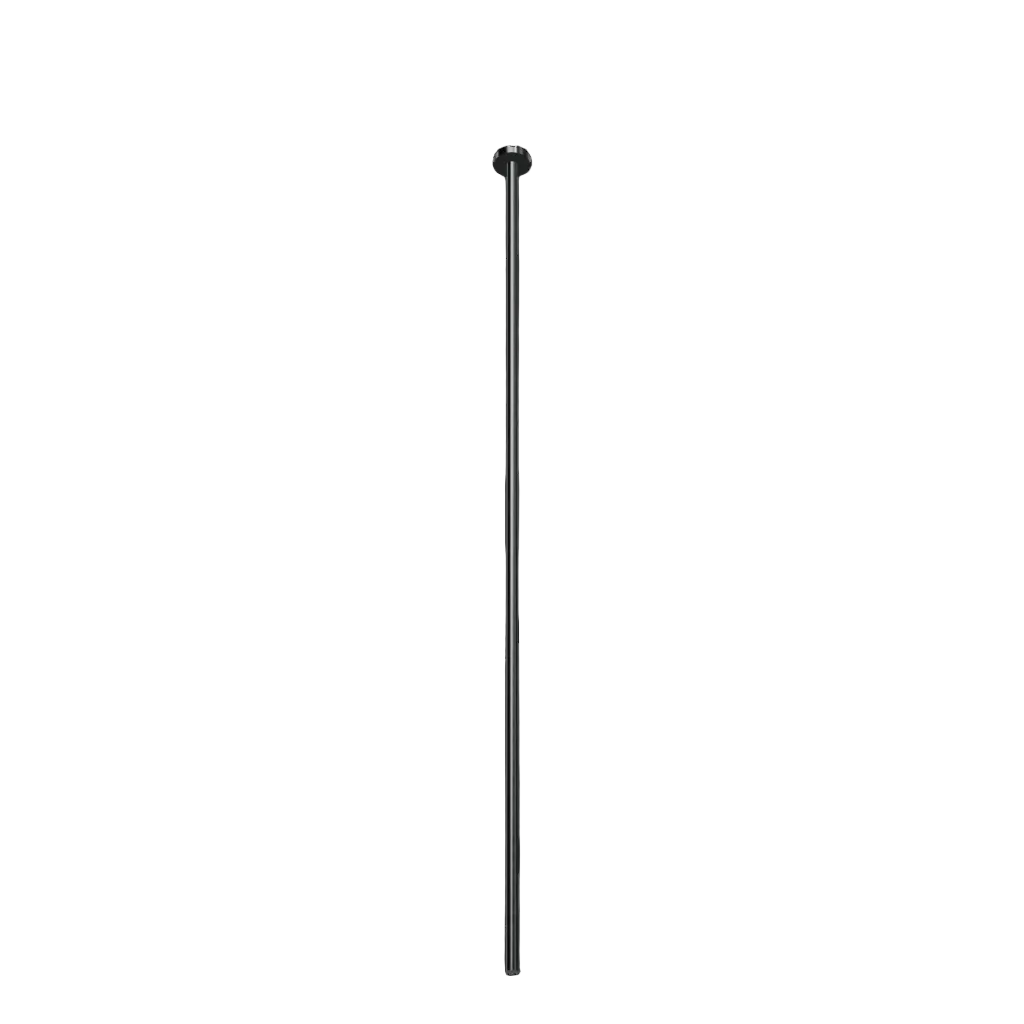 Treemme 40mm Decken-Auslauf 1600 mm rund – Edelstahl gebürstet