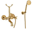 Hand Made Aufputz Badewannengruppe mit duplex Handbrause - Impero