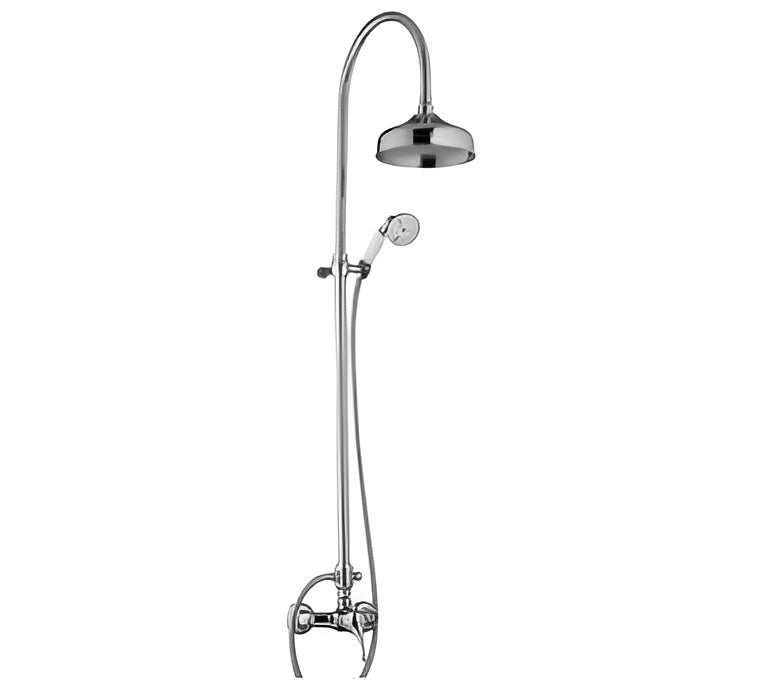 Regenbrause-Set, Antikalk Handbrause und Kopfbrause - Piccadilly