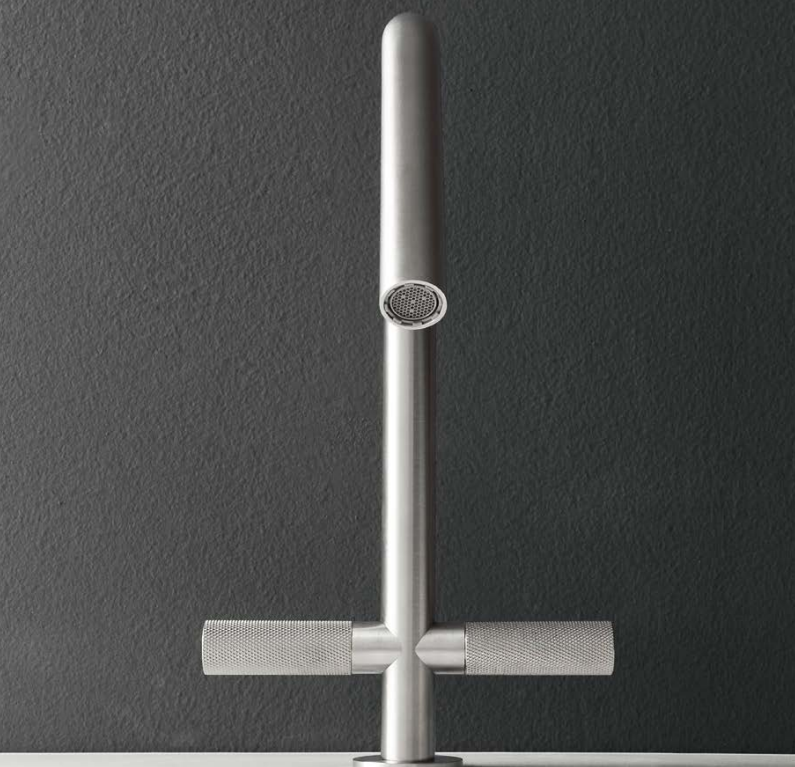 Treemme 22mm IT6053IS2GZZ Waschtischarmatur Edelstahl