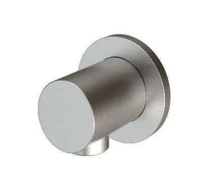 Treemme 22MM ITRTGA142IS Wandanschlussbogen Edelstahl gebürstet – 1/2"
