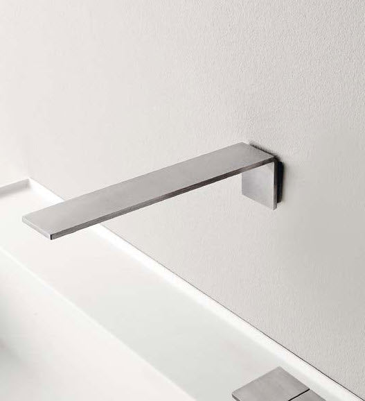 Treemme 5MM IT 2861 IS ZZ HF – Wand-Wannenauslauf Edelstahl 230 mm