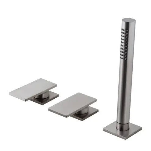 Treemme 5MM IT 2869 IS 5M ZZ – 3-Loch Wannenrandarmatur mit Handbrause