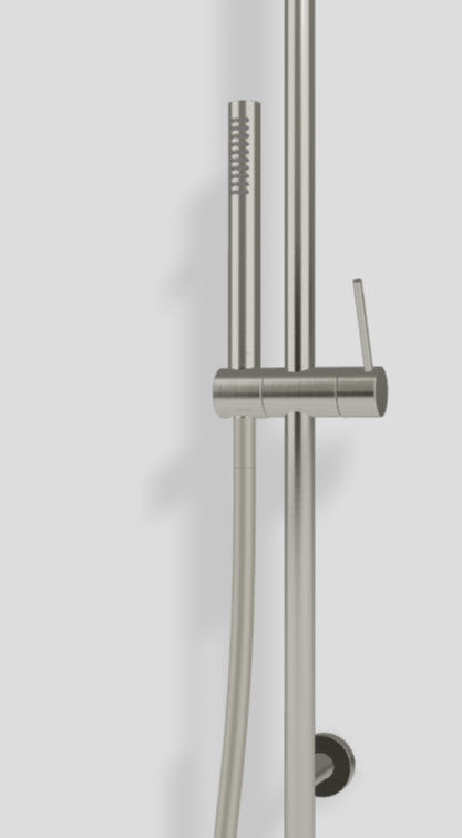Treemme RWIT1347IS04 Gleitstangen-Brauseset Edelstahl – 800/900 mm