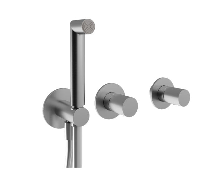 Treemme 28mm Edelstahl UP-Badewannen-/Duschmischer mit Handbrause – RWIT 3BD9 IS 01