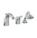 Treemme Piccadilly IT 2165 CC PY ZZ – 3-Loch Wannenrandarmatur mit Handbrause, Chrom