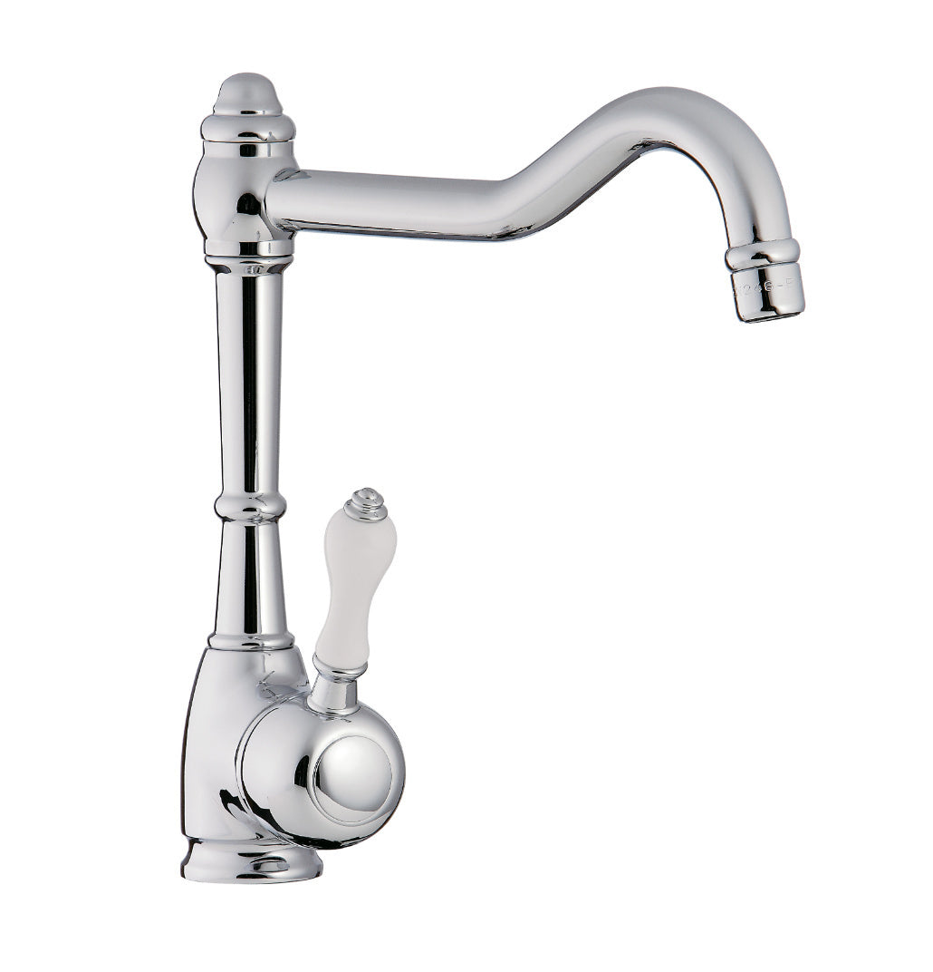 Treemme Piccadilly IT 2134 CC PL ZZ – Einhebel-Küchenarmatur mit schwenkbarem Auslauf